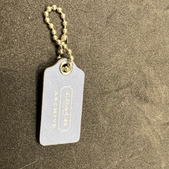 Authentic Coach Zipper Pull/Tag - Picture 3 of 5